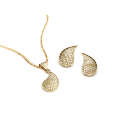 MISSODEY Baobab -Set of woven earrings and pendant